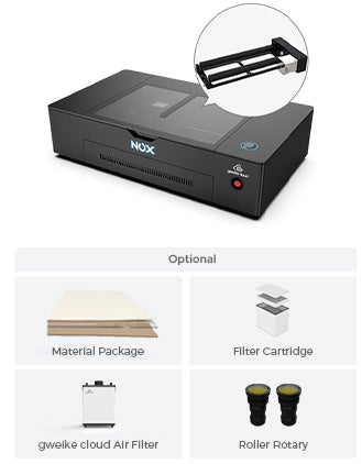 NOX 50W CO2 Laser Cutter Engraver